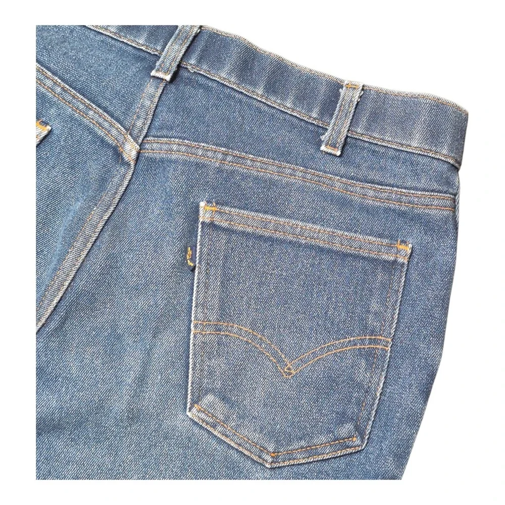 VTG 1982 Levi's For Men Skosh 34x30 Jeans Straight Leg Denim Made in USA